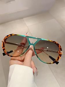 Lentes de sol vintage y a la moda, lentes de sol casuales y modernos para mujer, accesorios de moda para uso diario y actividades al aire libre