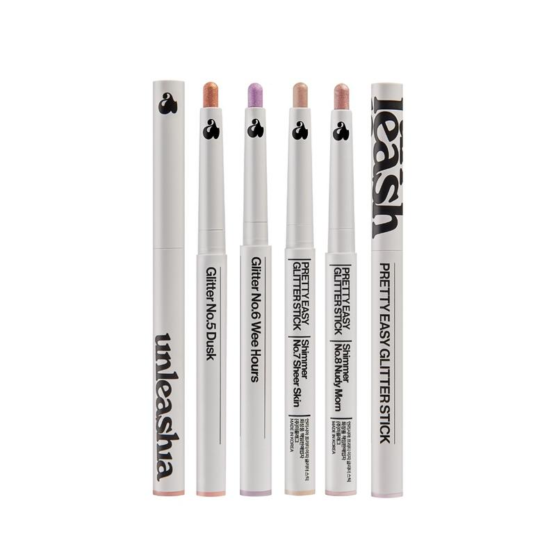 Bút nhũ UNLEASHIA Pretty Easy Glitter Stick dạng sáp dễ dùng bám mịn 2g -…