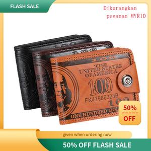 Dompet Lelaki, Gaya Retro, Boleh Dilipat, Pelbagai fungsi, Sesuai untuk Belia, Pemegang Kad, Sarung Kad Wallets waterproof  phone  bag waist  bag  men in i style kita begs el empang begs el empang begs el empang begs el empang beg  utusan  lelaki uatac  t