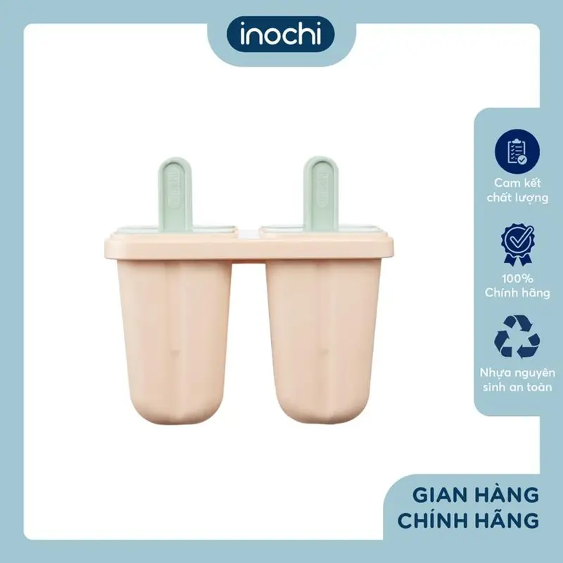Khuôn làm kem Inochi Kari cho bé, tích hợp kháng khuẩn bằng ion Ag+ và không chứa BPA 8