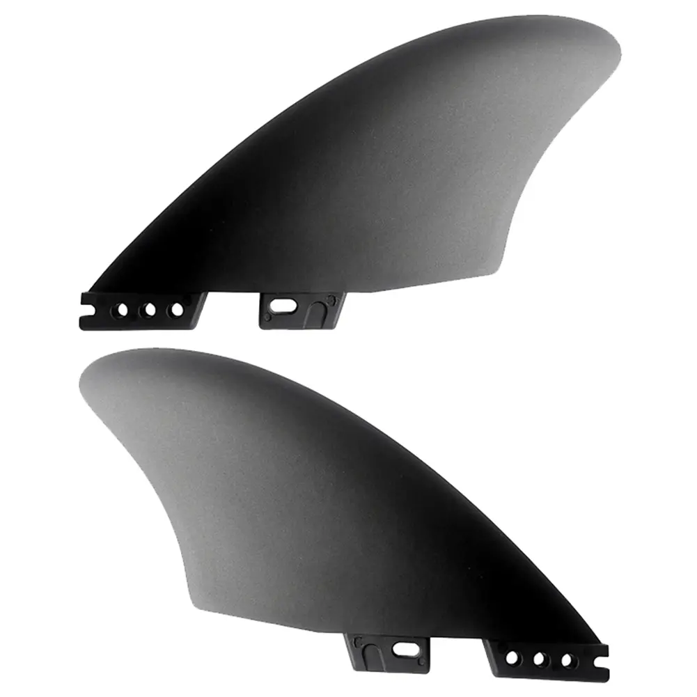 2PCS Surfboard Fins Surf Water Sport Surf Accessories for 2 Fins Thrusters Surf Fin Thrusters Nylon Surf Fins