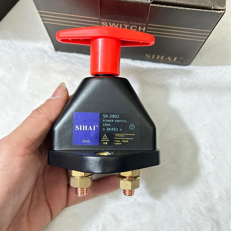 Ngắt mát bình Sihai JK451. Công tắt cắt mát điện ô tô cao cấp.