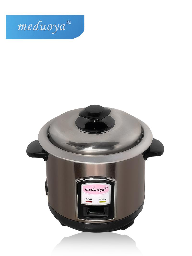 Product Introduction of Meduoya 300W0.6L(3cups) Rose Gold Rice cooker Easy Clean Design Aluminium Inner Pot Fast Cooking 3