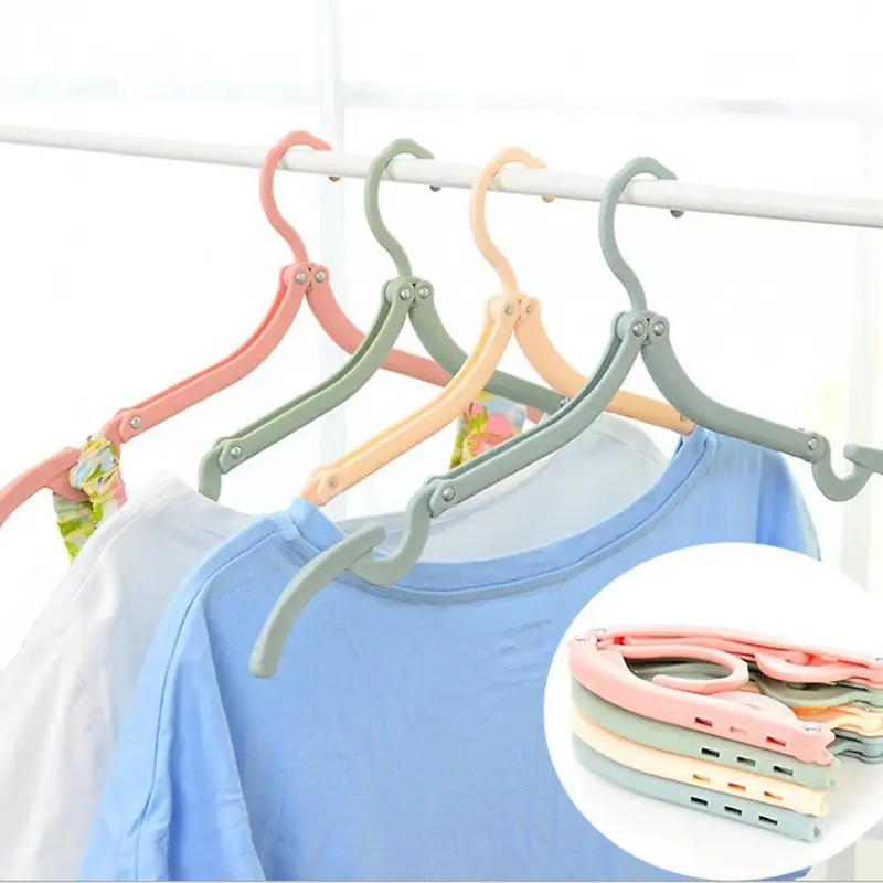 Combo 10 Móc Treo Quần Áo Gấp Gọn Thông Minh Tiện Lợi Khi Đi Du Lịch 4