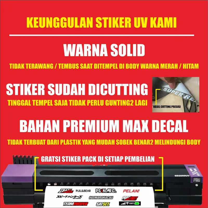 STIKER STRIPING TRANSPARAN  FACELIFT LIS STIKER UV MX KING Y15 ZR SEMI FULL VARIASI MODEL SIMPEL MINIMALIS BAHAN MAX DECAL PREMIUM CUSTOME DESAIN BISA COD H-MX-35 8
