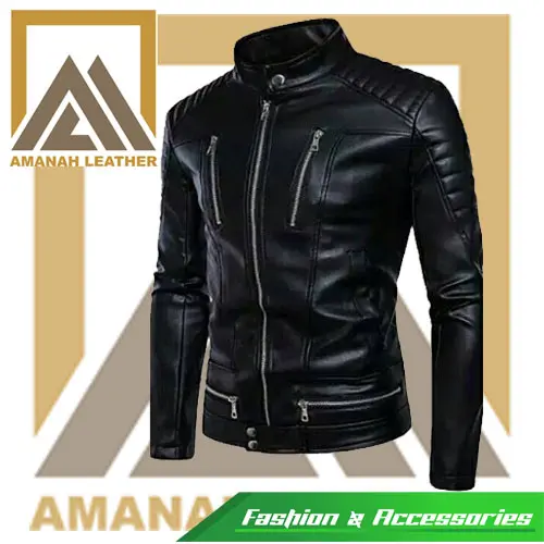 PREMIUM Jaket Kulit Pria asli Elegant Brownie Silverstone RFLA Ariel Noah Sintetis
