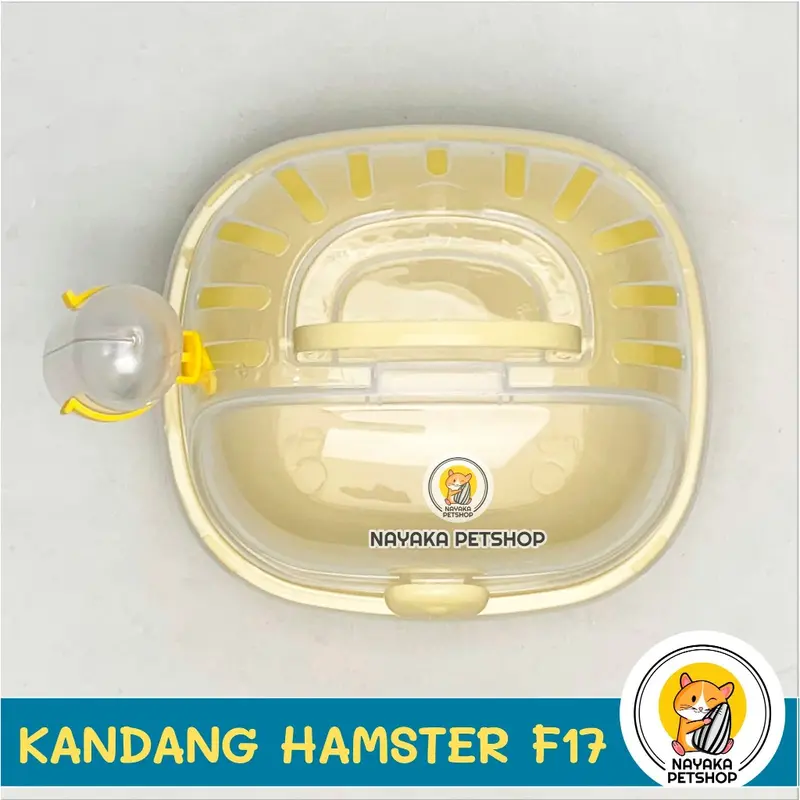 F17 Kandang Hamster Portable Travel Cage Sugar Glider Rumah Mini Tupai Hewan Sarang Box 5