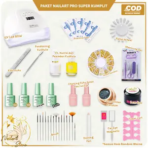 Paket Usaha Nailart Pro Super Kumplit