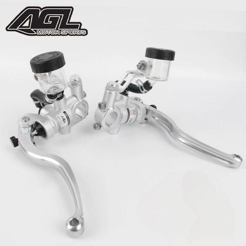  ￼ 1 đôi  Tay phanh bình dầu rời AGL CNC siêu nét gắn cho xe điện xe máy SIÊU RẺ 