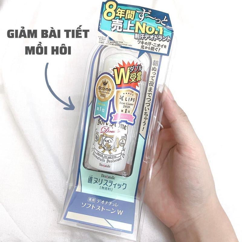 Lăn nách đá khoáng Nhật Bản Soft Stone Crystal 20g 1