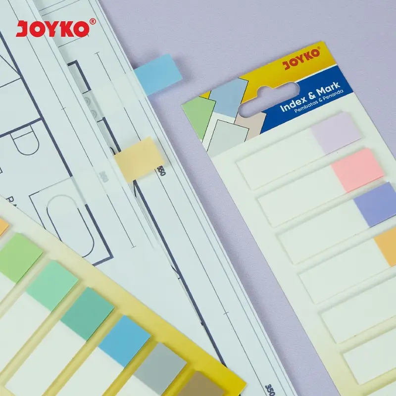 JOYKO Pembatas Plastik Serbaguna Index & Memo IM - 61 Set 2