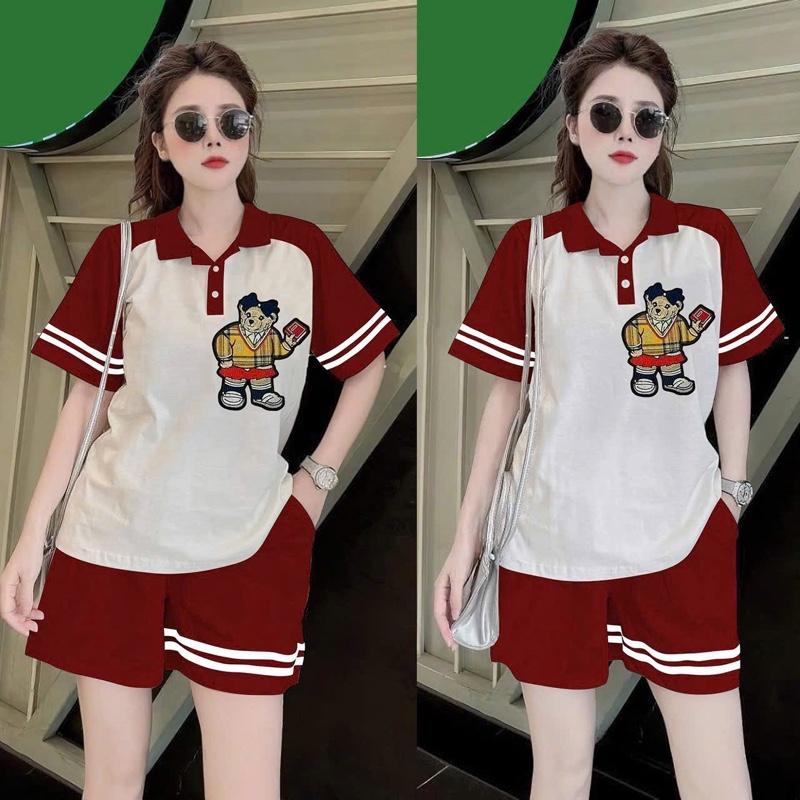 SÉT BỘ THÊU GẤU CÓ 2 MÀU ĐỦ SIZE ĐỎ VÀ XANH ĐEN FROM CHUẨN ĐẸP TRẺ TRUNG -BD004 4