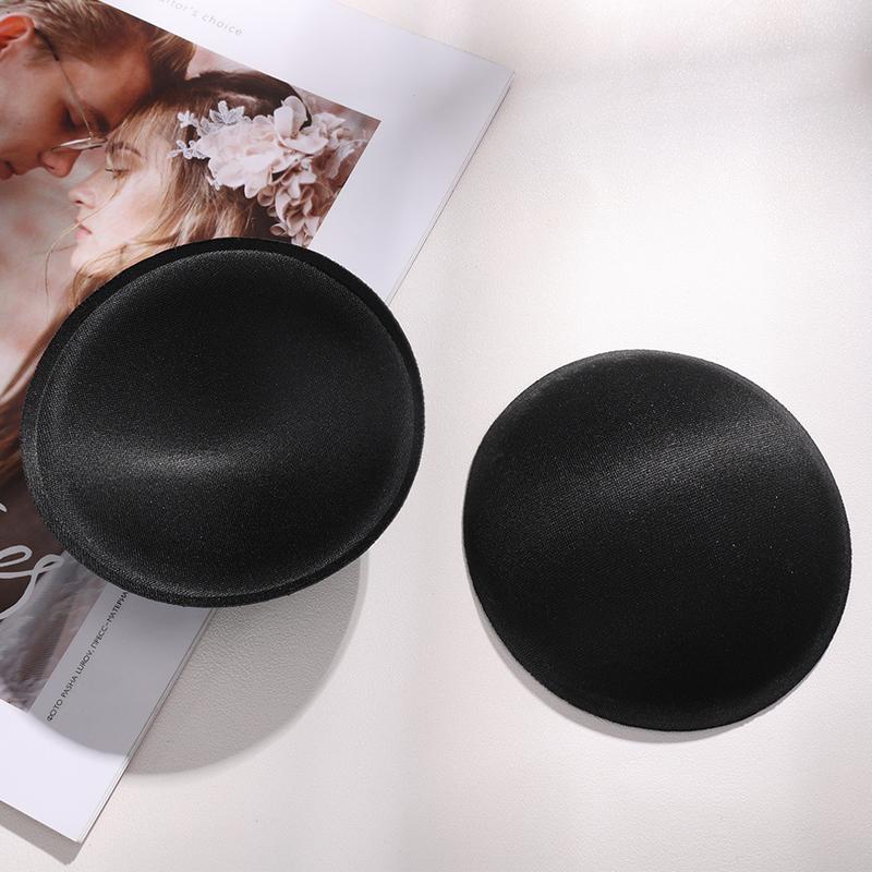 Product Introduction of New 1Pair Women's Round Chest Pad Yoga Bra Pads Soft Sponge Sports Swimsuit Bralettes Nursing Underwear Inserts 27