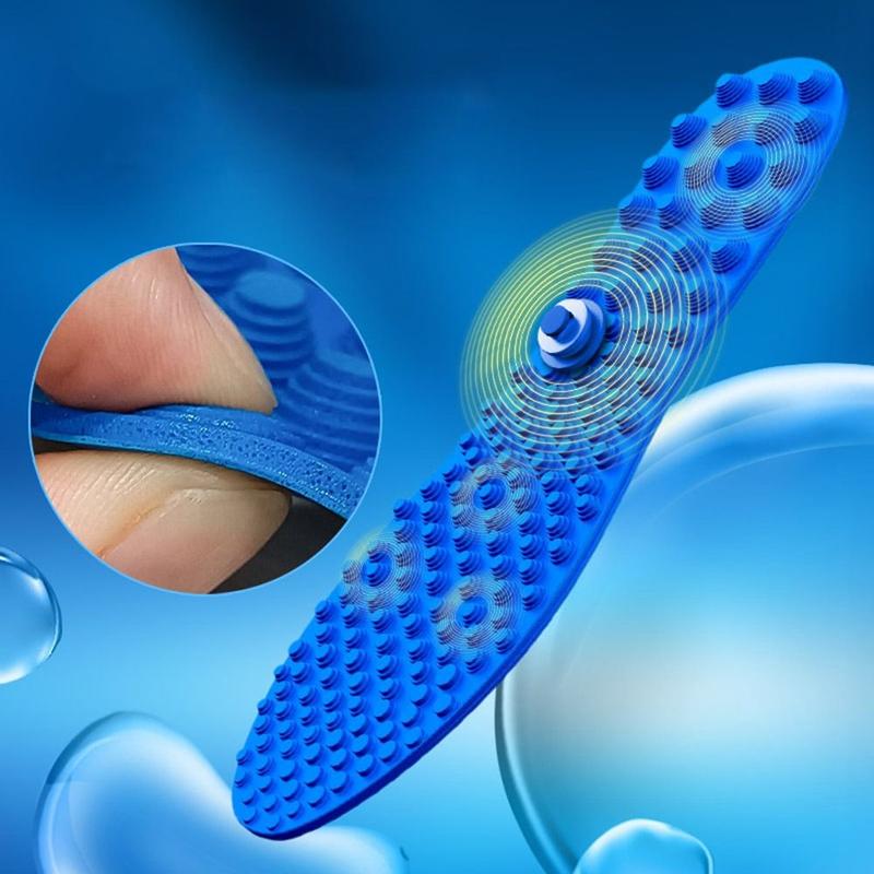 Sports Shoe Sole Soft Massage Insoles Acupressure on Foot Shock Absorption Men Women Shoe Sole Sweat Absorption Comfort Shoe Pads for Feet 7