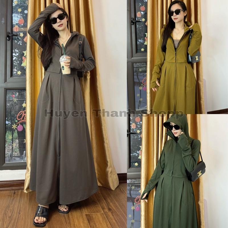 Váy - Áo chống nắng nữ dáng dài toàn thân chống tia UV nữ mùa hè ( Mẫu Mới ) - 3 size: M-L-XL Fire