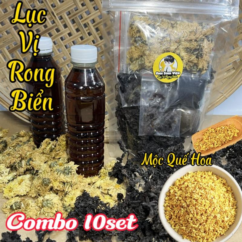 Sâm Rong Biển Anh Sinh Viên Combo 10 Set Giá Sỉ Nguyên Liệu 1 Set nấu 12 lít Nước Trà Tea Chè