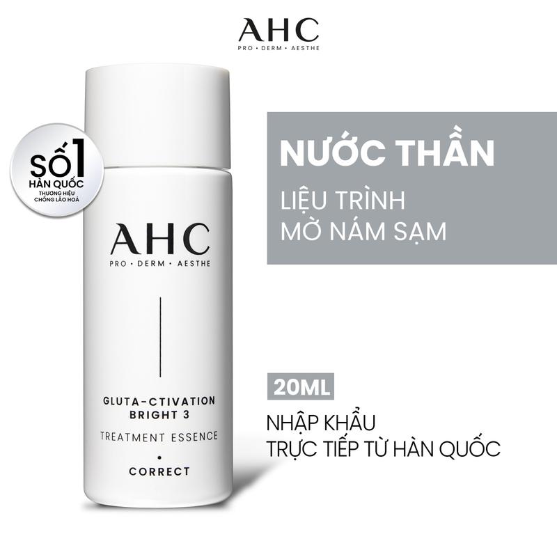 Product Introduction of [HB GIFT 2] Nước thần mờ nám sáng da AHC GLUTA-CTIVATION BRIGHT 3 20ML 1