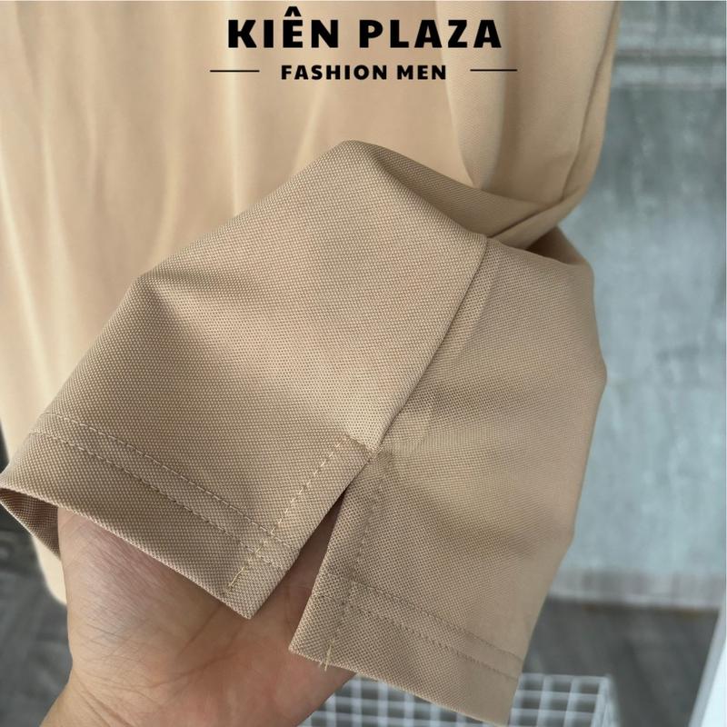 Product Introduction of Áo POLO nam 3 màu be, trắng, đen năng động trẻ trung Menswear Nam Tre Shirt Có Cổ 5