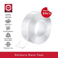 Gambar Daimaru Nano Double Tape 2cm x 3m x 5 Pcs - Solasi Selotip Bening Gel Transparan Kuat dari MITECH IDN Kota Tangerang Selatan 1 Tokopedia