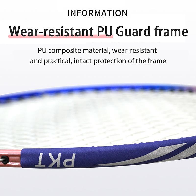 Product Introduction of Badminton Racket Protection Sticker with Full Frame Anti-Collision Strip Racket Head Protection Wire 23