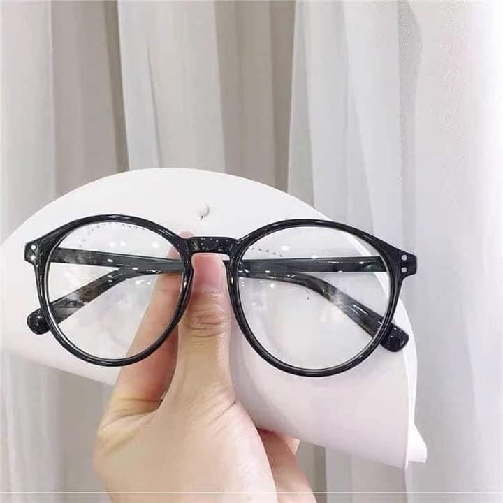 Kính 2 chấm tròn gọng nhám