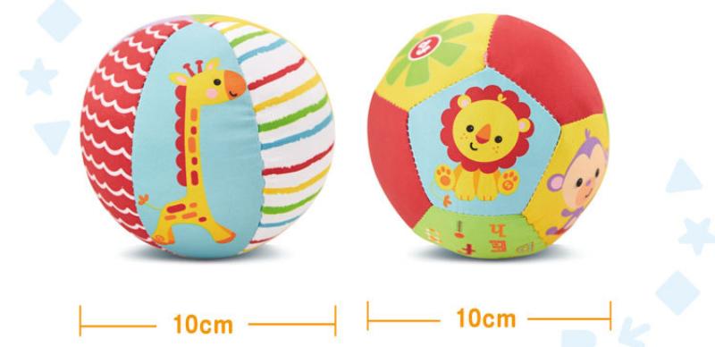Product Introduction of Animal Cognitive Ball Baby Hand Grasping Ball Education Toy 2