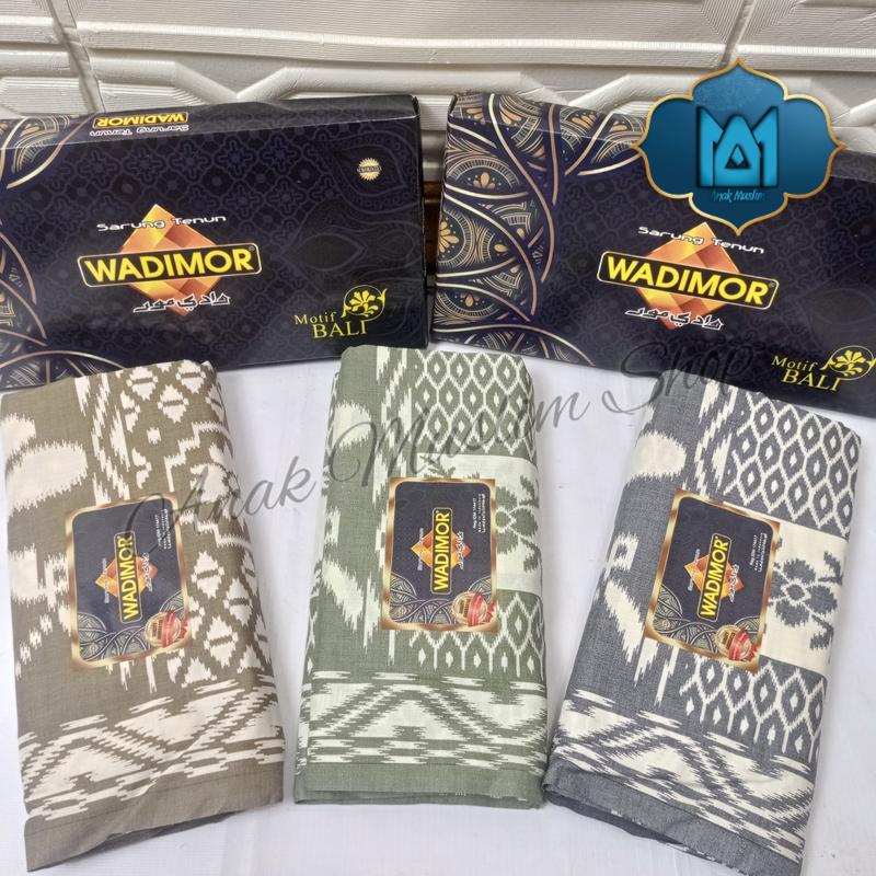 SARUNG WADIMOR BALI | Corak Motif Khas BALI Dengan Berbagai Serian Gradasi Warna Yang Ber Variatif ukuran Dewasa Muslim Tenun 6