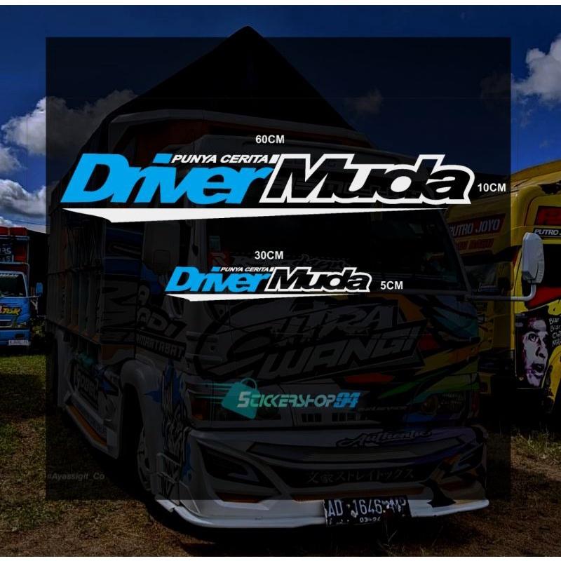 stiker cutting drivermuda punya cerita stiker mobil/truck - Shop ...