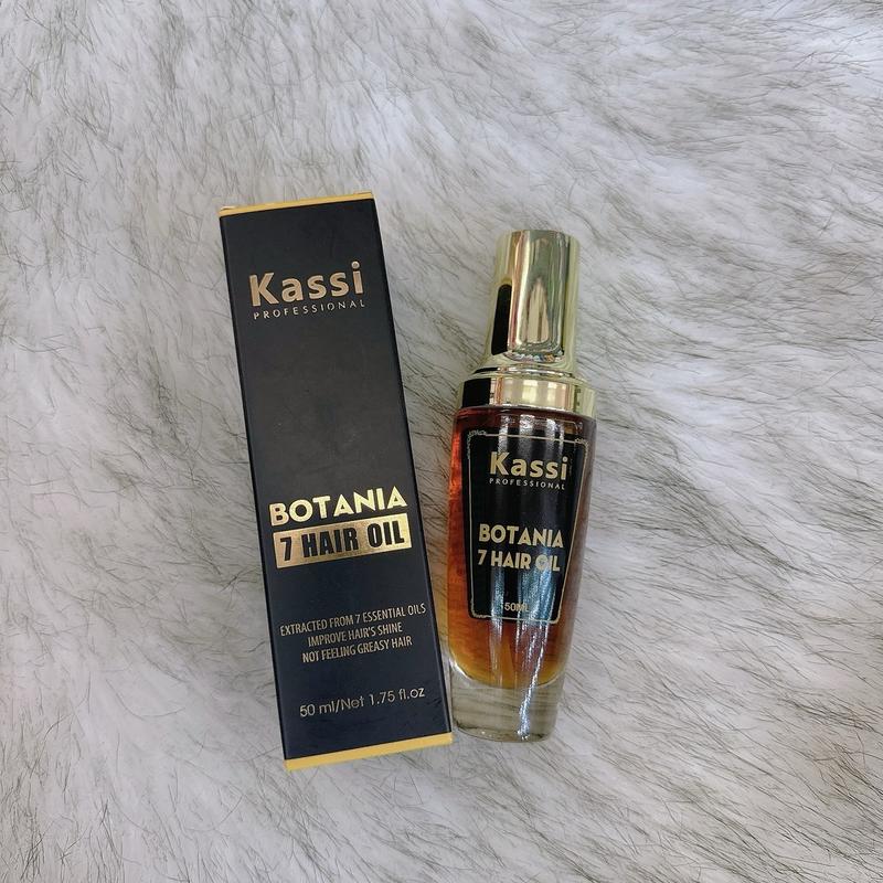 Tinh dầu dưỡng bóng tóc Kassi BOTANIA 7 Hair Oil 50ml