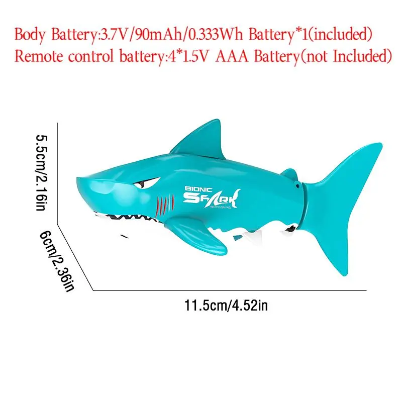 Remote Control Shark Toy, 1 Box Electric Shark Toy, Outdoor Toys, Birthday Gifts, Indoor & Outdoor Toys 1