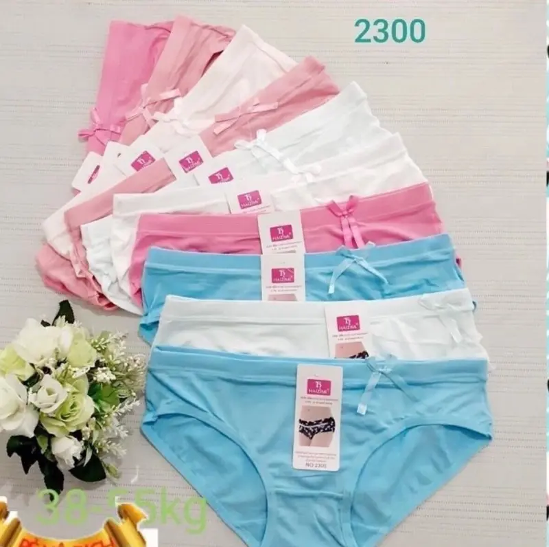 2300_Combo 5-10 Quần lót, quần chíp cotton có nơ  (QNR19)_Tân Uyên Shop Nữ Thun Women Nhung Kem Voi Quần lót nữ 0