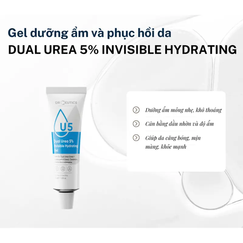 Kem Dưỡng Ẩm DRCEUTICS Dual Urea 5%, 10%, 15% Phục Hồi Cho Mọi Loại Da 2