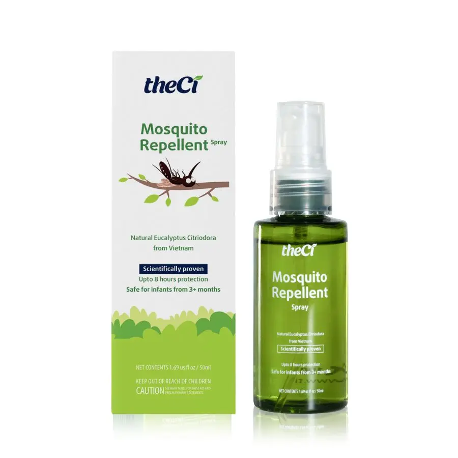Xịt đuổi muỗi và côn trùng Theci ( Dùng cho bé từ 3th trở lên) - Chai 50ml