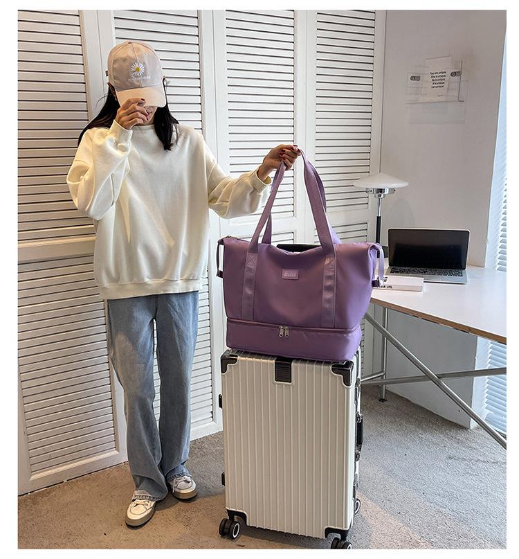 Product Introduction of Sports Workout Travel Handbag, Short Distance Lightweight Water-Proof Bag, Shoe Bag, New Portable Trolley Case, Large-Capacity Luggage Bag, Storage Gym Bag 20