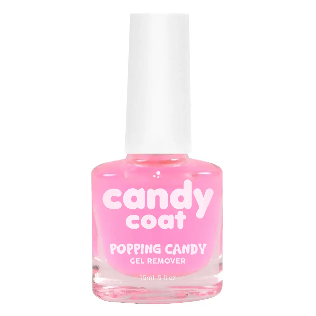 Candy Coat - Popping Candy HEMA Free Gel Remover No Need for Foil Soaking Or Wrapping 15ml