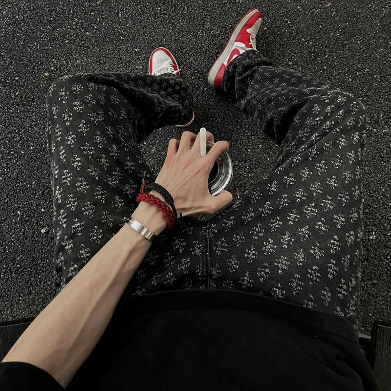 Quần JEAN Nam Xanh Đen - Form Baggy Ống Rộng - Jean Coton Mèm Mịn - Quần Jean MN12 - Quần JEAN Nam Nữ Cao Cấp - Quần Jean Ống Suông Quần Pants Menswear Kem Ong