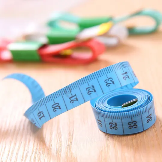 Băng đo đo eo, đo vòng ngực và hông, dài 150cm, thích hợp để may, đo vòng eo, đo chiều cao