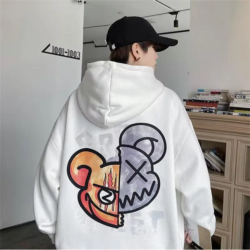 Hoodie Jumbo Bigsize PROVIDENT Jaket Fleece Korean Style Wanita Pria Oversize 6XL 5XL 4XL 3XL 2XL XL L M S Sweater Unisex Keren Distro  Hitam Crewneck Zipper 5