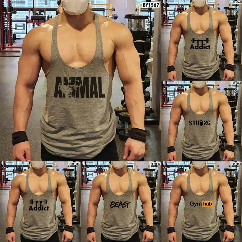 PAKET 4 PCS SINGLET GYM PRIA POLOS STRINGER TALI KECIL POLA SEXY KEREN BAGUS Outdoor 4