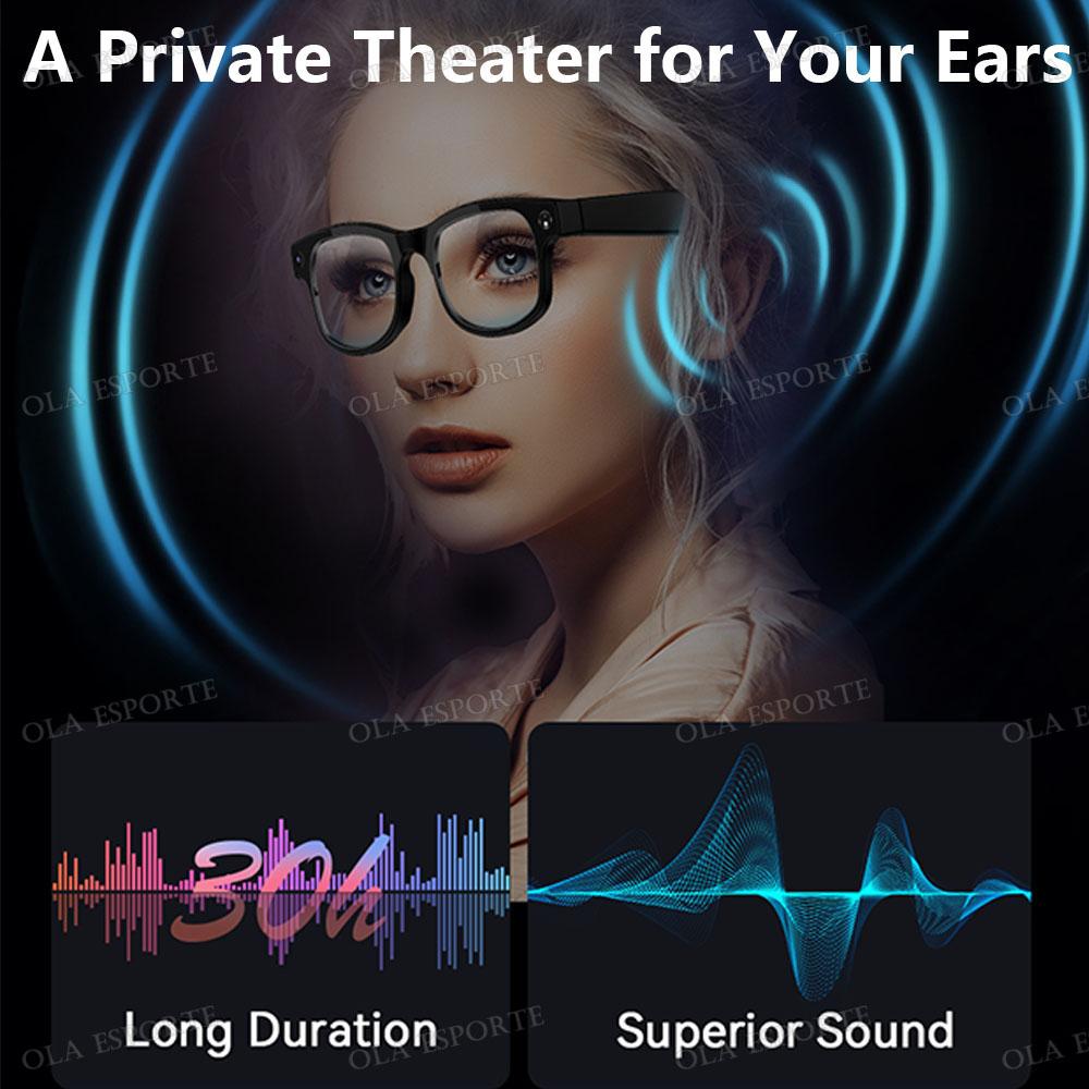 Smart AI Translation photography Glasses Take Photos Recognizing Objects 4K Camera Bluetooth Call Intelligent Recording Glasses - Image 5