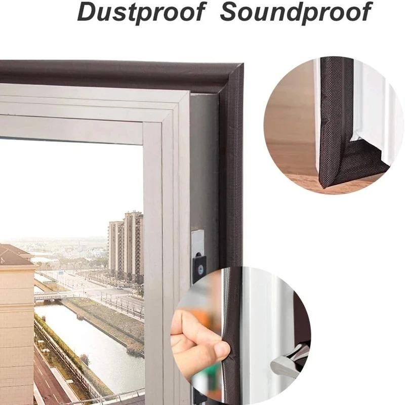 Product Introduction of 6M Soundproof Foam Window Sealing Strip for Casement Window Seal Acustic Foam S Weather Stripping Door Seal Gap Filler Artifact 20