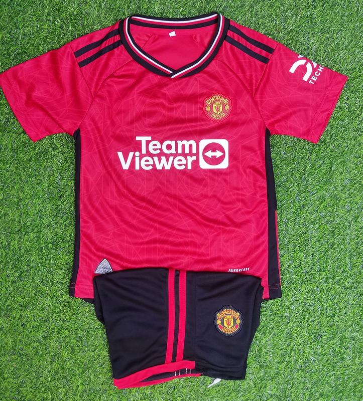 Set quần áo bóng đá trẻ em CLB MU Đỏ - Chất vải mè Thái Cao Cấp - In tên số theo yêu cầu Sport Kids