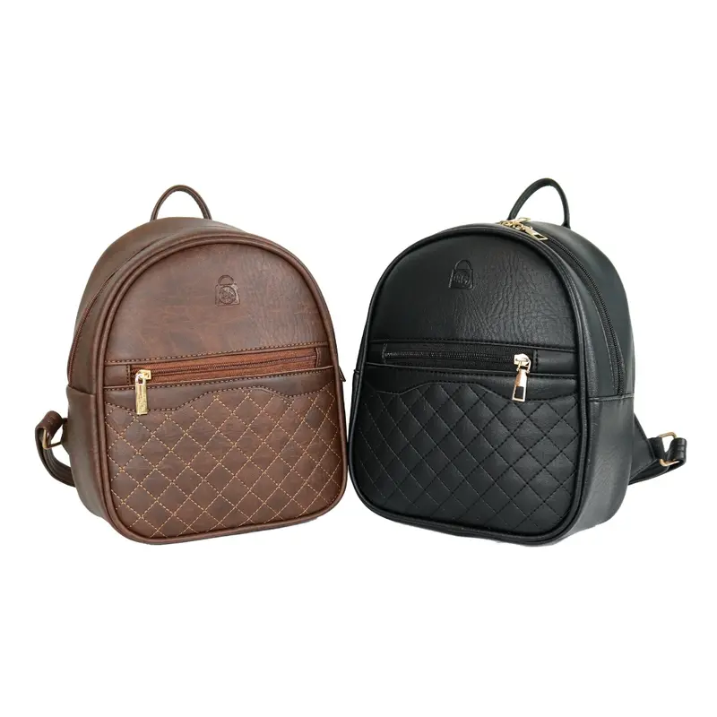 💥New Store Great Deal 30% Off💥Balo thời trang nữ balo da cao cấp hoạ tiết trần chỉ viền cong đi chơi đi làm siêu đẹp Bachhoaonline68 121 8