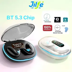【Jlife】 X55 TWS Headset Bluetooth V5.3 Wireless Headphone Earbuds Ear Hooks Bluetooth Earphone Bass Noise Reduction