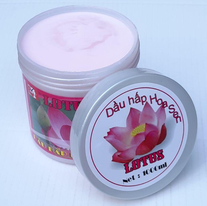 Kem ủ tóc HOA SEN LOTUS 1000ml 2