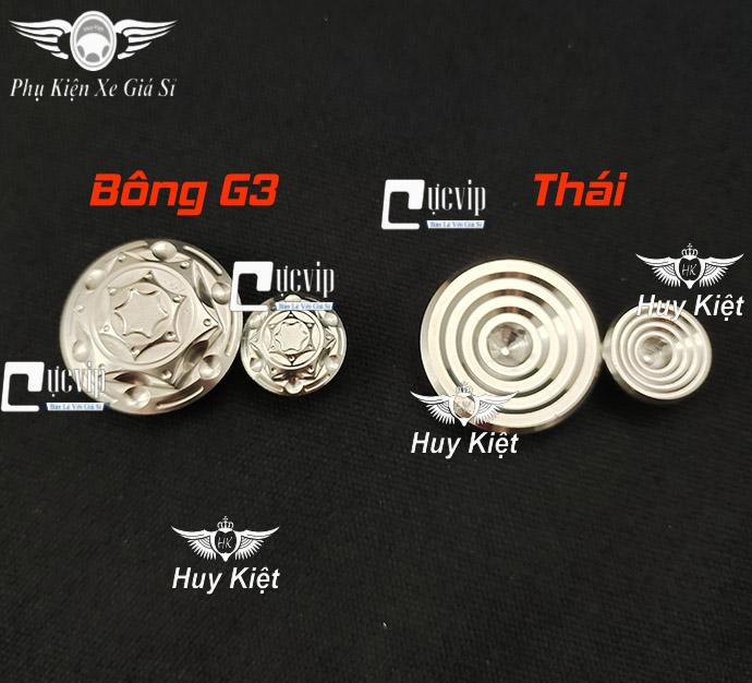 Cặp Ốc Mâm Lửa Nút Đề Salaya Thái Bông G3 Inox 304 Gắn Wave Dream Future Winner Sonic Sirius Jupiter Exciter Raider Satria Giá 1 Cặp MS5176