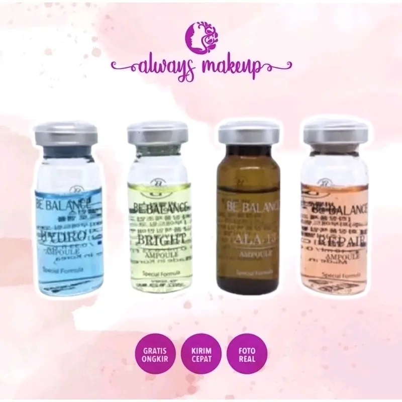 BE BALANCE SERUM ORIGINAL ACNE HYDRO ALA BOPENG BB GLOW MTS BOPENG ACNE BRIGHT SCAR