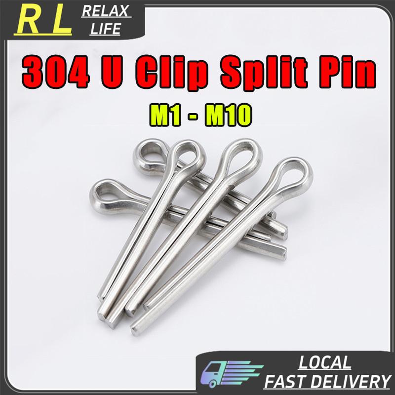 RL 304 U Clip Pin Split Pins M1 - M10 Stainless Steel Cotter - TikTok ...
