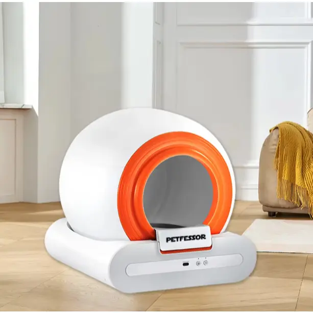 Máy dọn phân mèo tự động Ti Pro Q-Clean 2024 điều khiển bằng AI kết nối Wifi thông minh Tonipi Pro