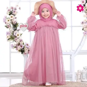 Gamis Cringcel Anak (FREE JILBAB)
